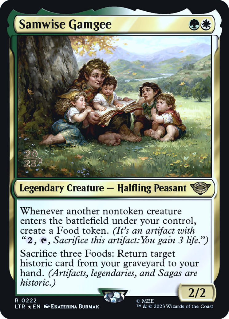 Samwise Gamgee (PRE-222) [Tales of Middle-earth Promos] Foil