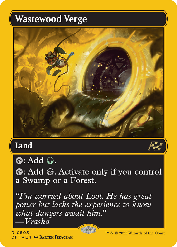 Wastewood Verge (DFT-505) [Aetherdrift] Foil