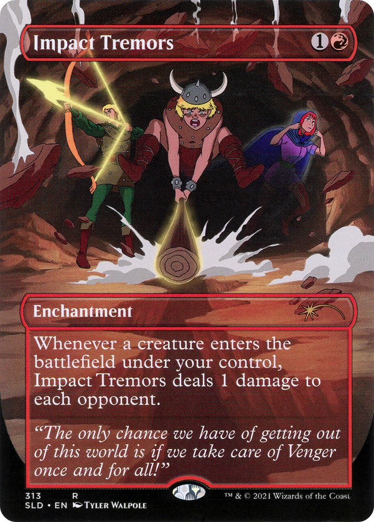 Impact Tremors (SLD-313) (Borderless) [Secret Lair Drop]