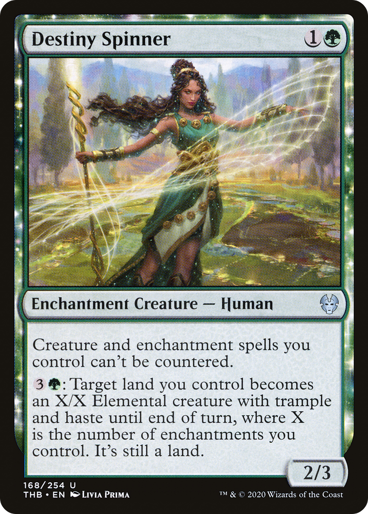 Destiny Spinner (THB-168) [Theros Beyond Death]: (enchantment) Foil