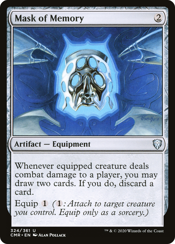 Mask of Memory (CMR-324) [Commander Legends]