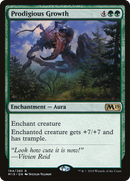 Prodigious Growth (M19-194) [Core Set 2019] Foil