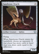 Sandstone Oracle (CMR-336) [Commander Legends] Foil