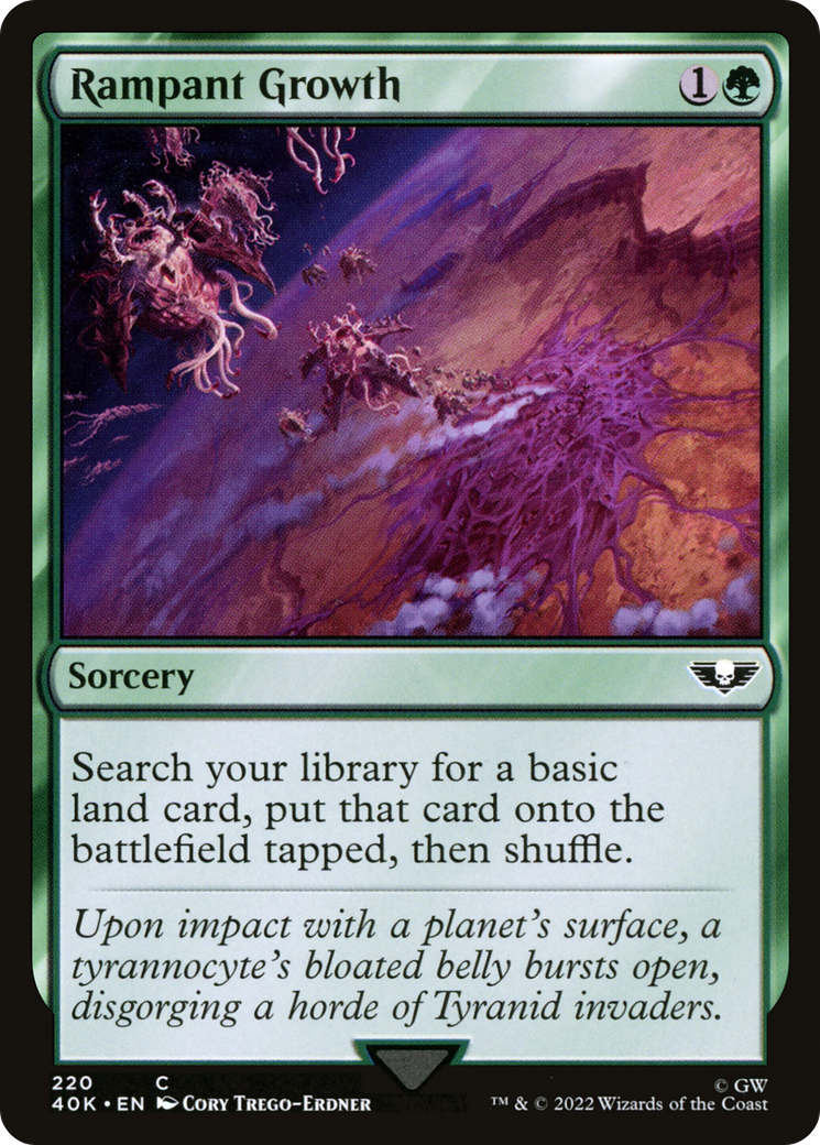 Rampant Growth (40K-220) [Warhammer 40,000 Commander]