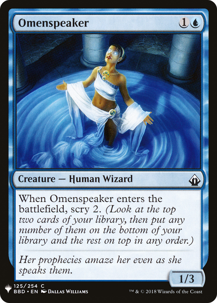 Omenspeaker (LIST-BBD-125) [The List]