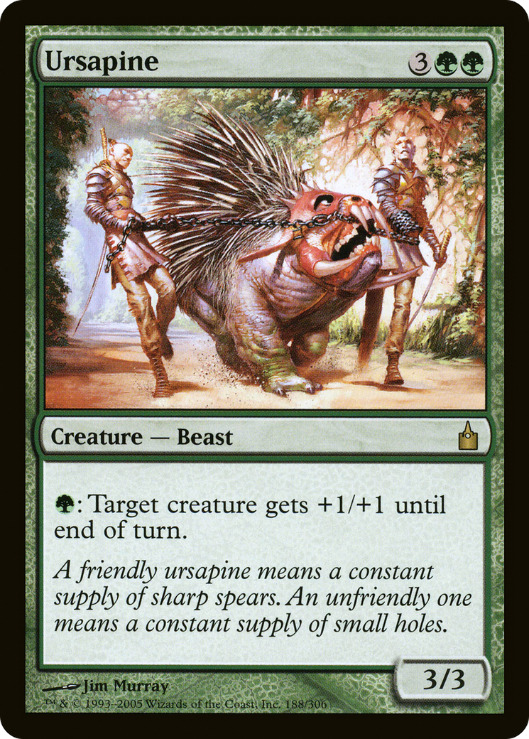 Ursapine (RAV-188) [Ravnica: City of Guilds]
