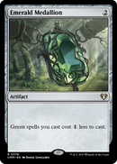 Emerald Medallion (CMM-379) [Commander Masters]