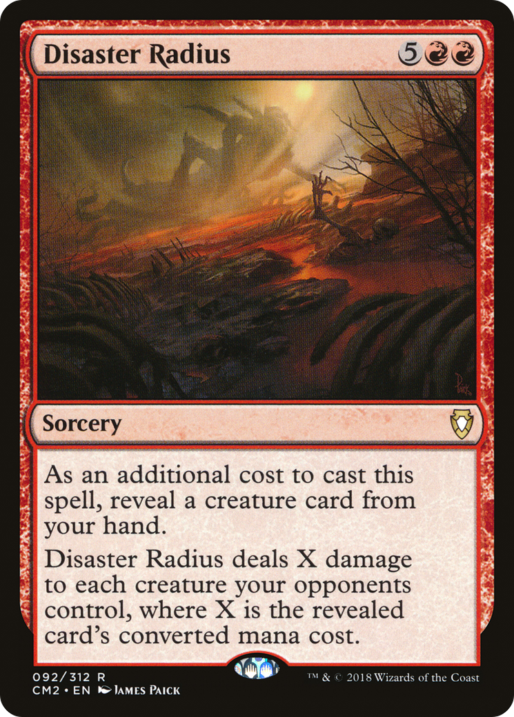 Disaster Radius (CM2-092) [Commander Anthology Volume II]