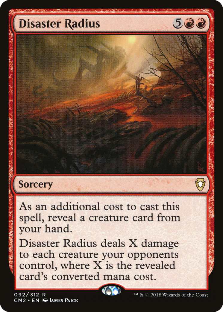 Disaster Radius (CM2-092) [Commander Anthology Volume II]