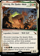 Anzrag, the Quake-Mole (MKM-356) [Murders at Karlov Manor]: (Showcase) Foil