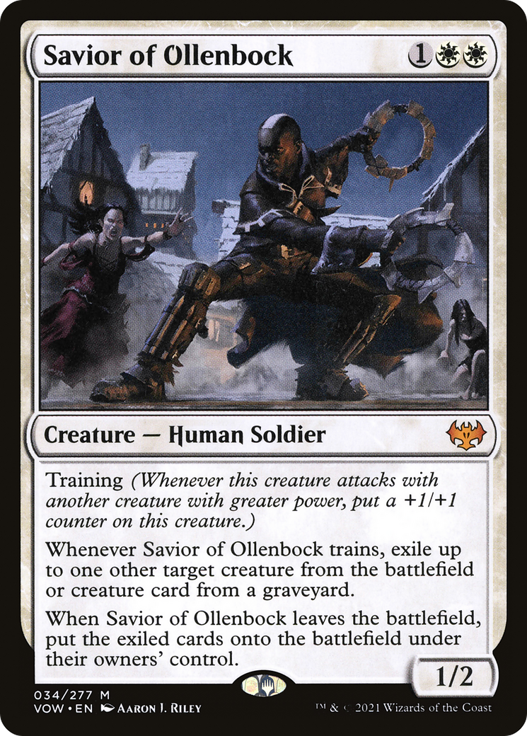 Savior of Ollenbock (VOW-034) [Innistrad: Crimson Vow] Foil