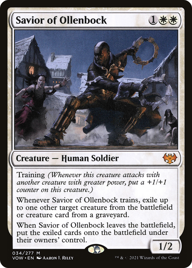 Savior of Ollenbock (VOW-034) [Innistrad: Crimson Vow]