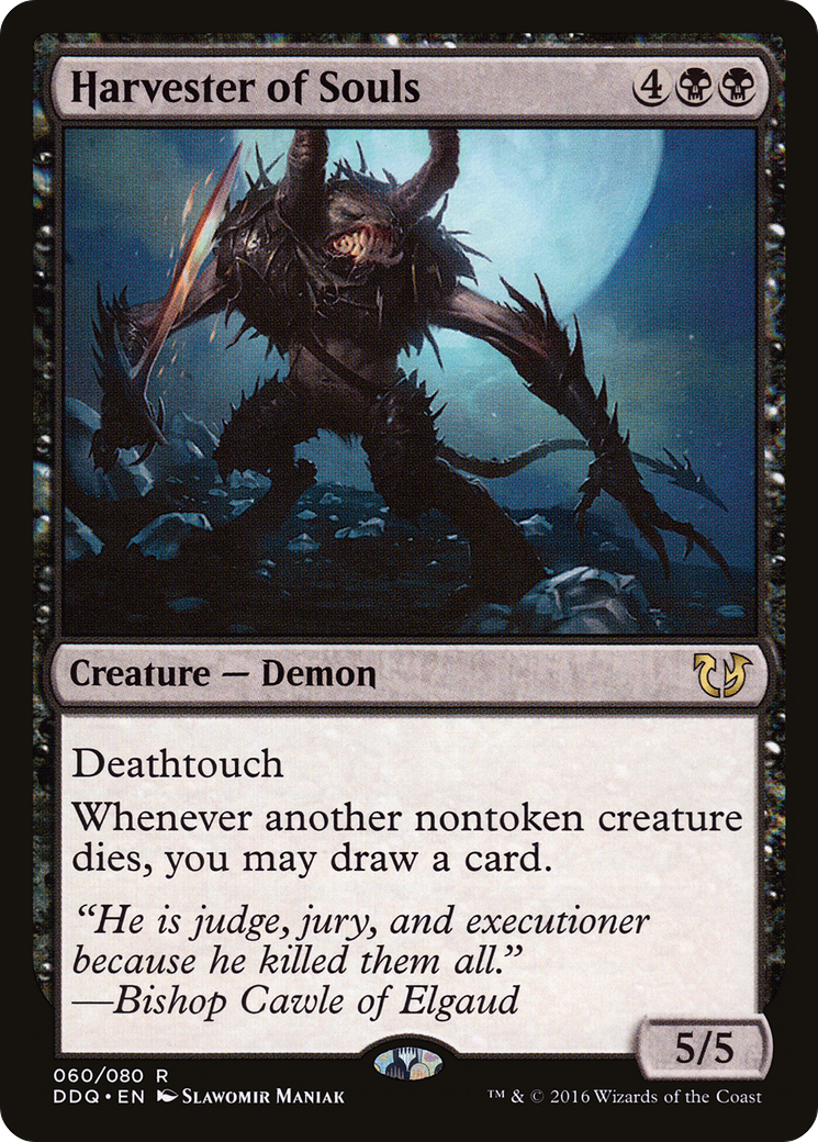 Harvester of Souls (DDQ-060) [Duel Decks: Blessed vs. Cursed]