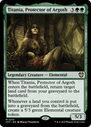Titania, Protector of Argoth (OTC-210) [Outlaws of Thunder Junction Commander]