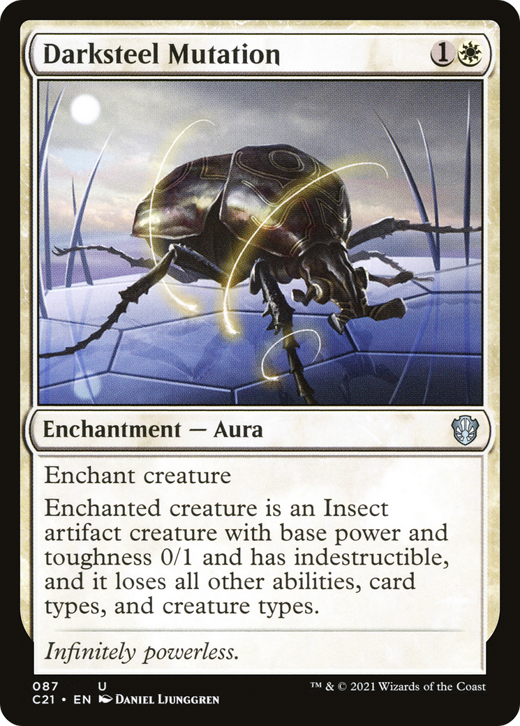 Darksteel Mutation (C21-087) [Commander 2021]