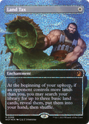 Land Tax (WOT-086) [Wilds of Eldraine: Enchanting Tales] (Borderless) Foil