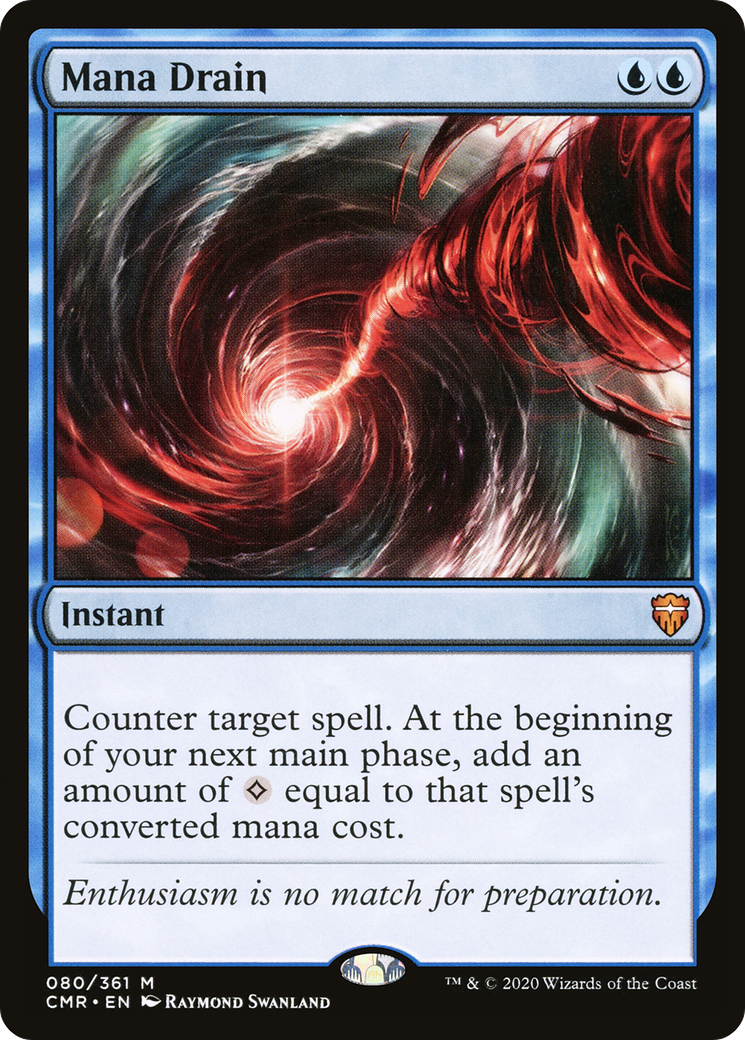 Mana Drain (CMR-080) [Commander Legends]