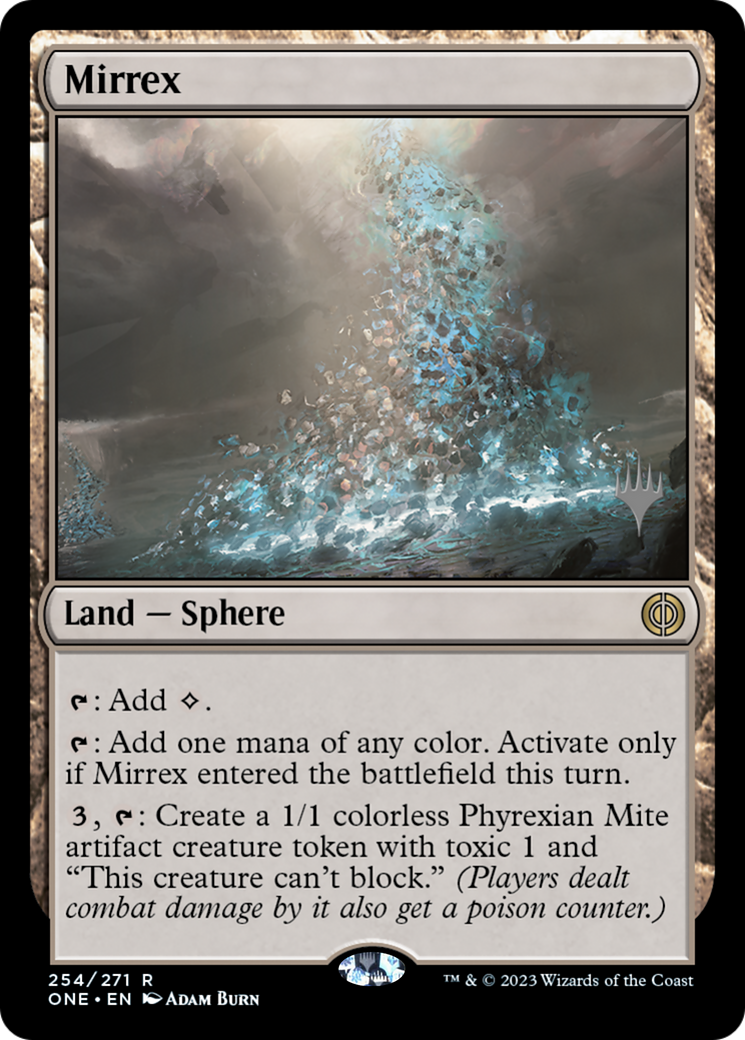 Mirrex (PPONE-254) [Promo Pack: Phyrexia: All Will Be One Promos] Foil