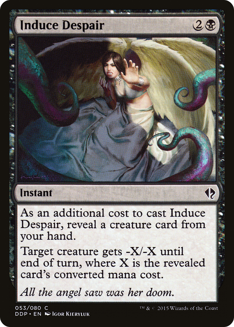 Induce Despair (DDP-053) [Duel Decks: Zendikar vs. Eldrazi]