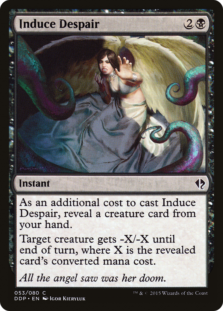Induce Despair (DDP-053) [Duel Decks: Zendikar vs. Eldrazi]
