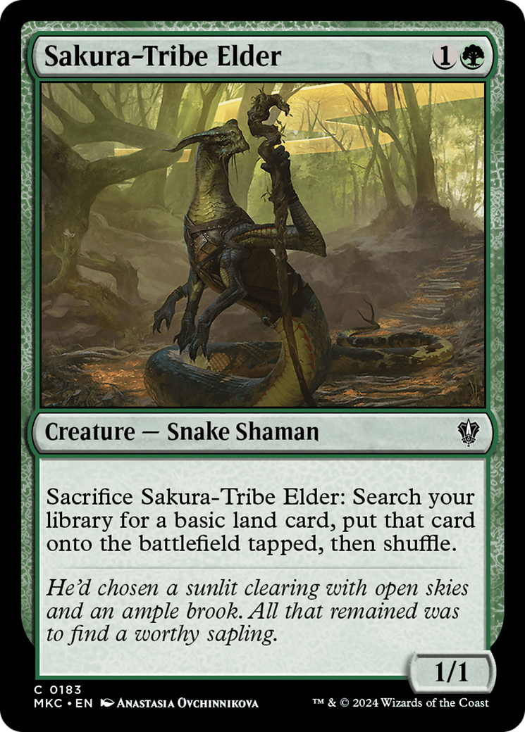 Sakura-Tribe Elder (MKC-183) [Murders at Karlov Manor Commander]