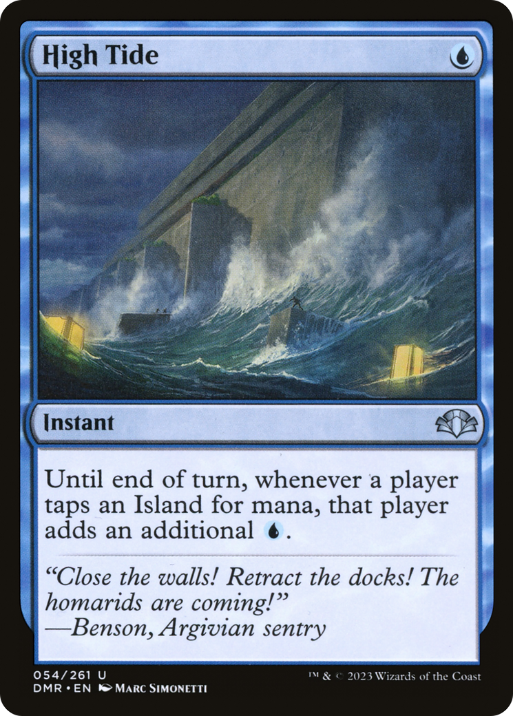 High Tide (DMR-054) [Dominaria Remastered] Foil