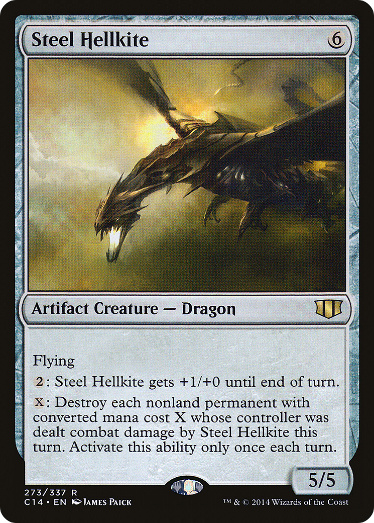 Steel Hellkite (C14-273) [Commander 2014]