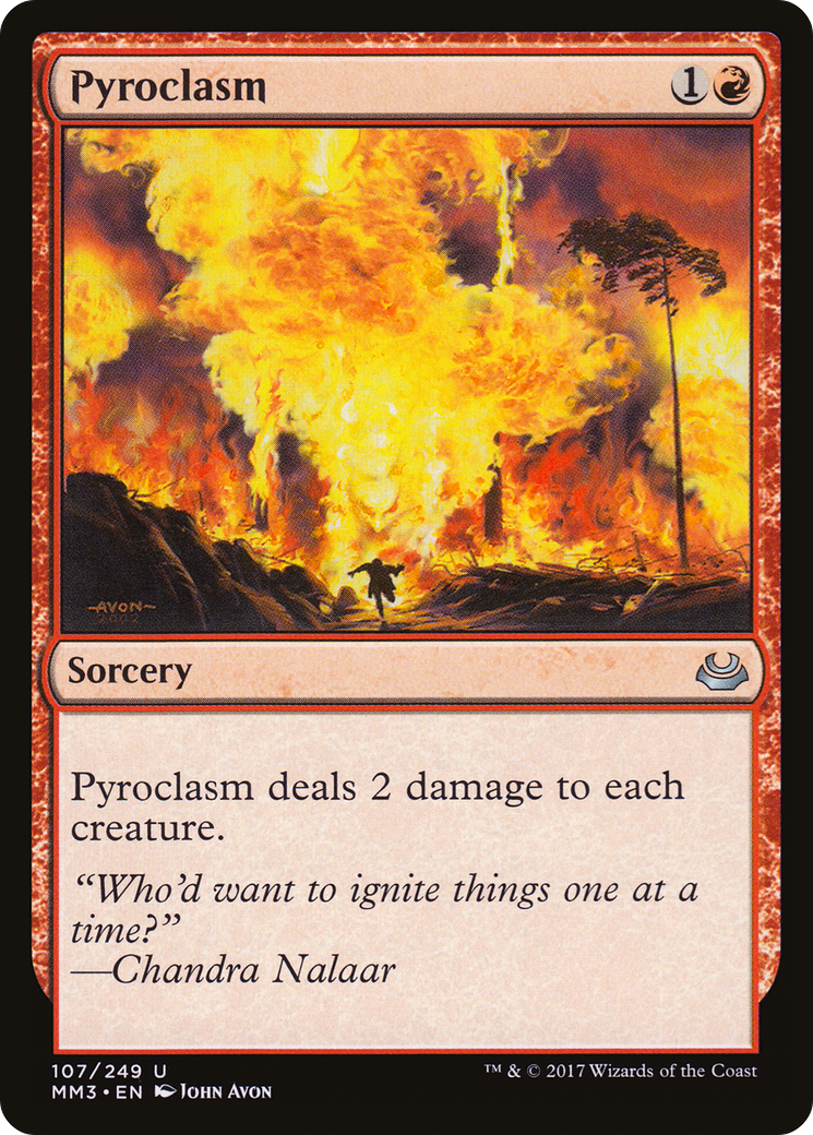 Pyroclasm (MM3-107) [Modern Masters 2017]