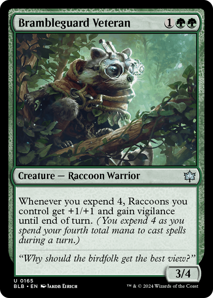 Brambleguard Veteran (BLB-165) [Bloomburrow]