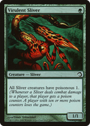 Virulent Sliver (PDS-002) [Premium Deck Series: Slivers] Foil