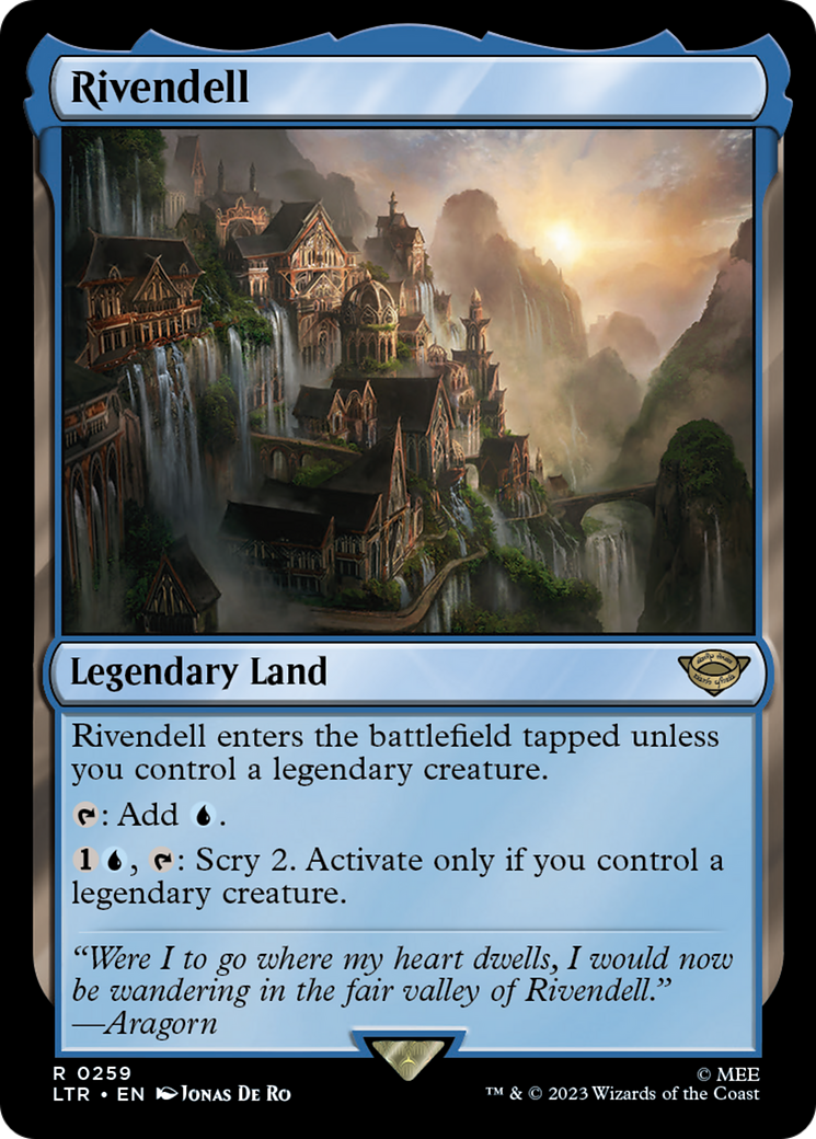 Rivendell (LTR-259) [The Lord of the Rings: Tales of Middle-earth]
