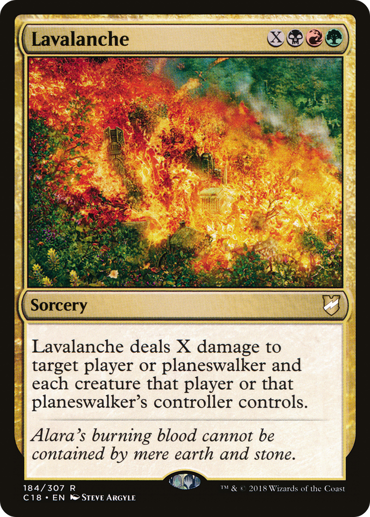 Lavalanche (C18-184) [Commander 2018]