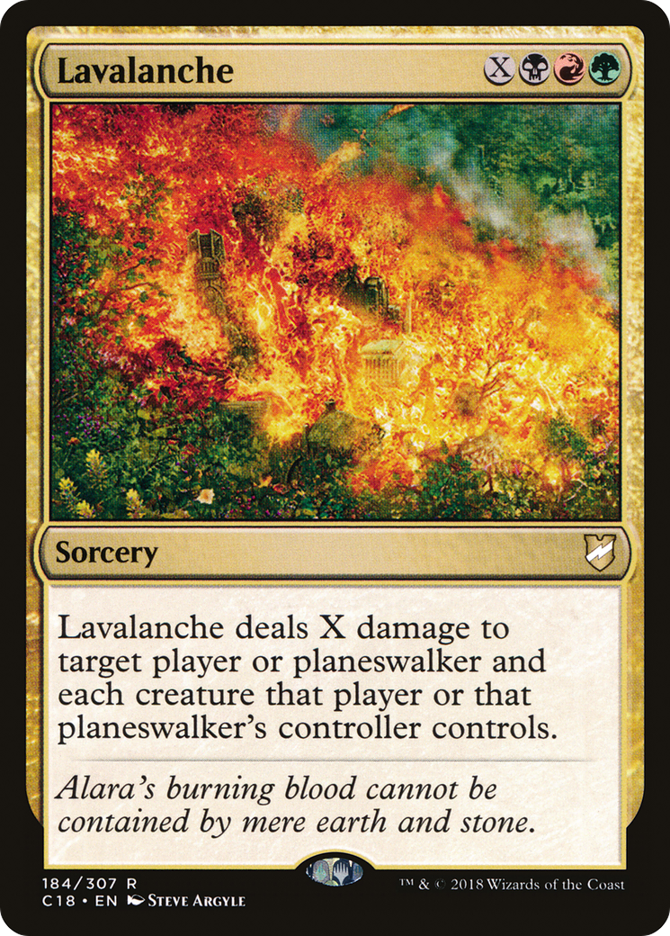 Lavalanche (C18-184) [Commander 2018]