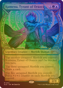 Kumena, Tyrant of Orazca (SLD-1412★) [Secret Lair Drop]: (Showcase) Foil