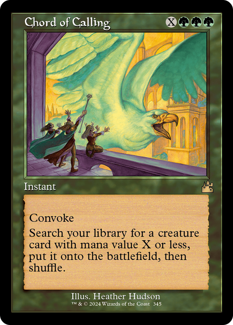 Chord of Calling (RVR-345) [Ravnica Remastered]