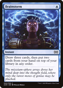 Brainstorm (2XM-044) [Double Masters] Foil
