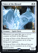 Voice of the Blessed (PRE-044) [Innistrad: Crimson Vow Promos] Foil