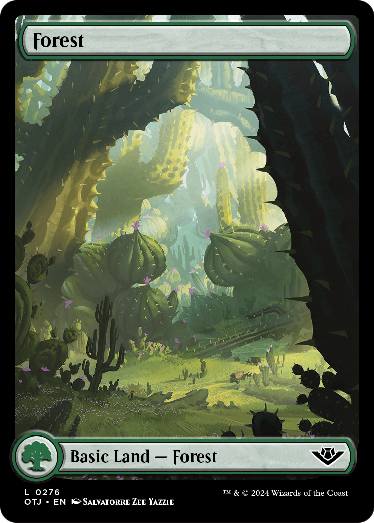 Forest (OTJ-276) [Outlaws of Thunder Junction] Foil