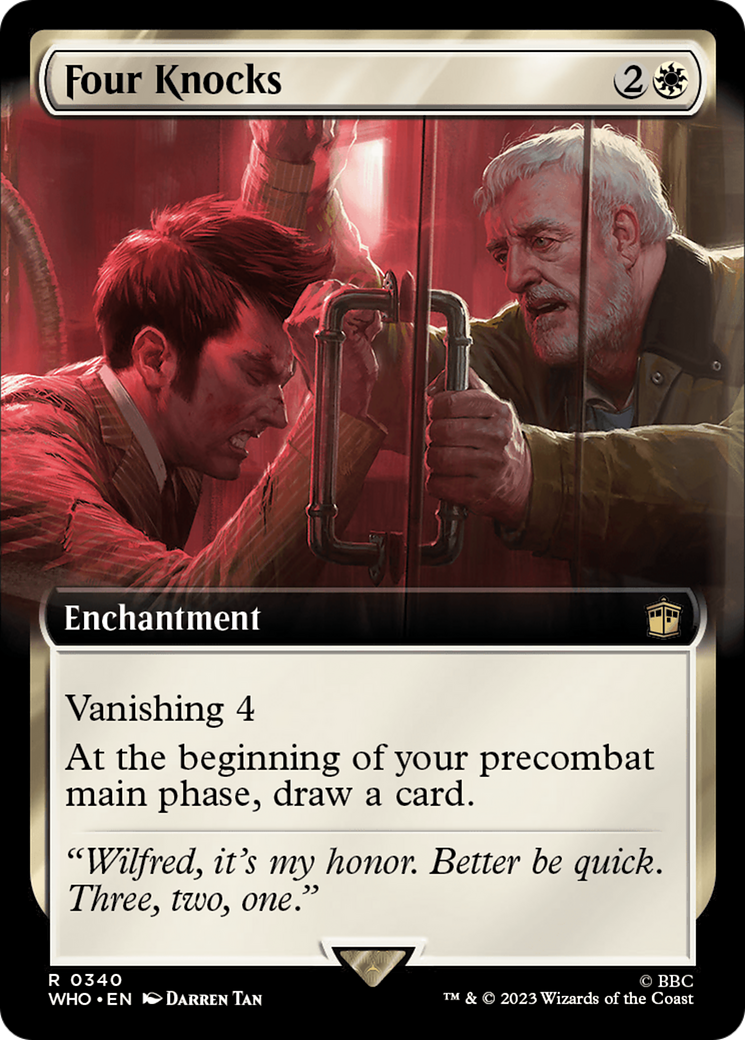 Four Knocks (WHO-340) [Doctor Who]: (Extended Art)