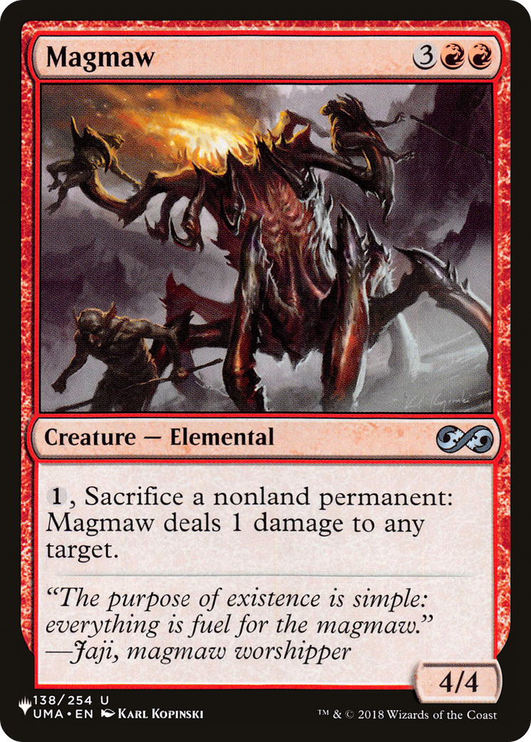 Magmaw (LIST-UMA-138) [The List]