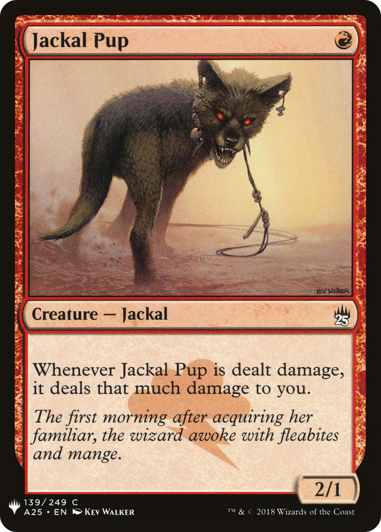 Jackal Pup (LIST-A25-139) [The List]