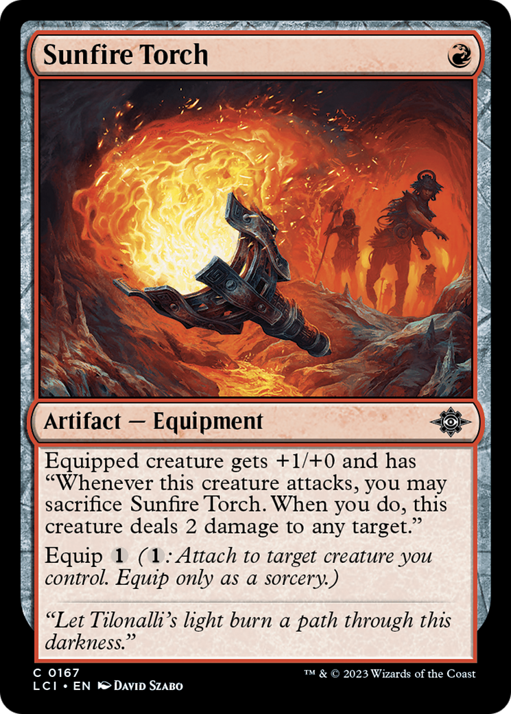Sunfire Torch (LCI-167) [The Lost Caverns of Ixalan]
