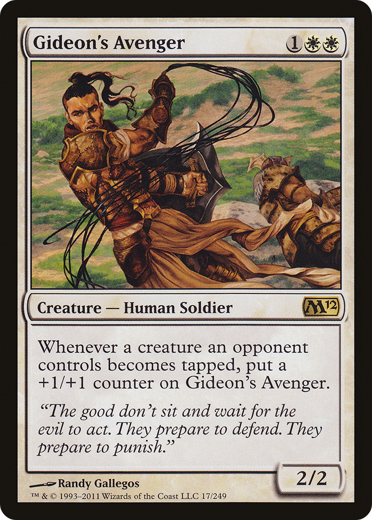 Gideon's Avenger (M12-017) [Magic 2012]