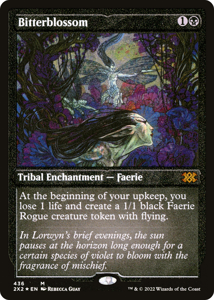 Bitterblossom (2X2-436) [Double Masters 2022] Etched Foil