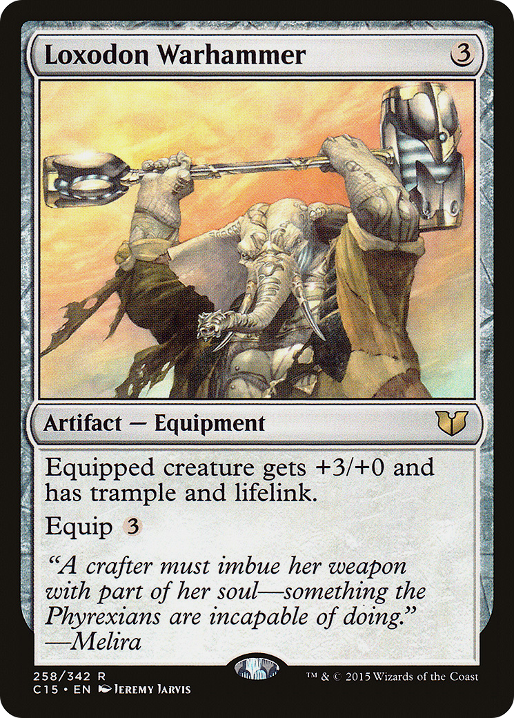 Loxodon Warhammer (C15-258) [Commander 2015]