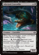 Adorned Crocodile (TDM-069) [Tarkir: Dragonstorm] Foil