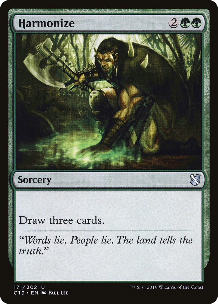 Harmonize (C19-171) [Commander 2019]