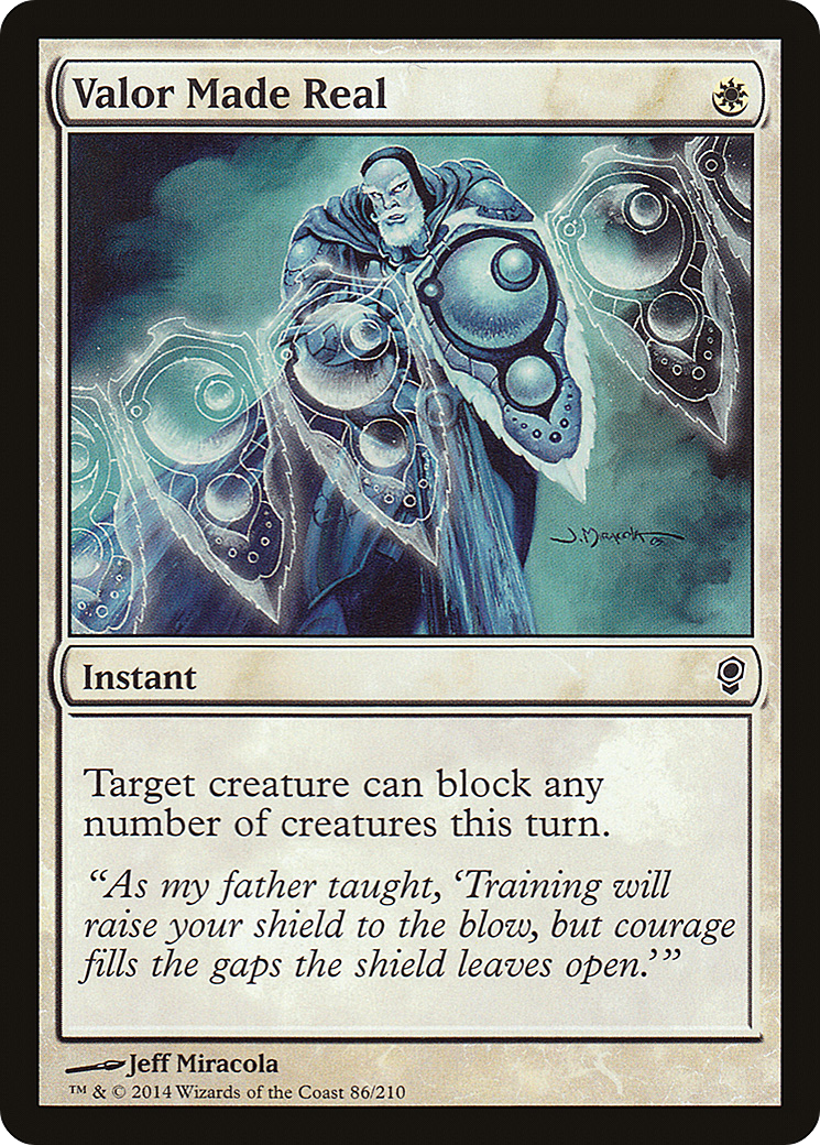 Valor Made Real (CNS-086) [Conspiracy] Foil