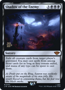 Shadow of the Enemy (PRE-107S) [Tales of Middle-earth Promos] Foil