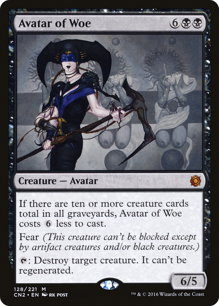 Avatar of Woe (CN2-128) [Conspiracy: Take the Crown]